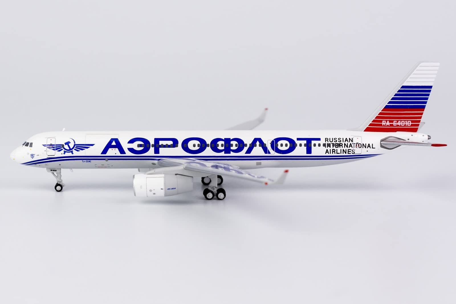 Amazon.com: 40009 Tupolev Tu-204-100S Aeroflot - Russian